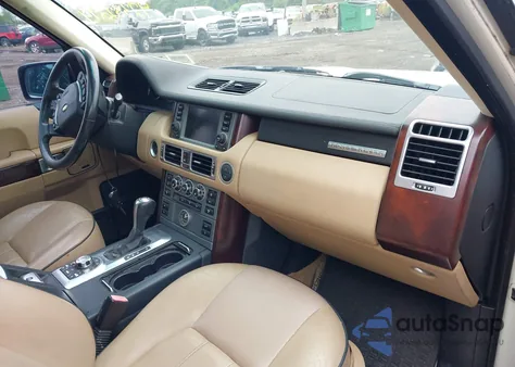 2008 Land Rover Range Rover Hse from USA, damaged, VIN SALME15438A279740